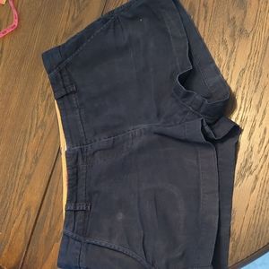 Women's Navy 3" J. Crew shorts size 8
